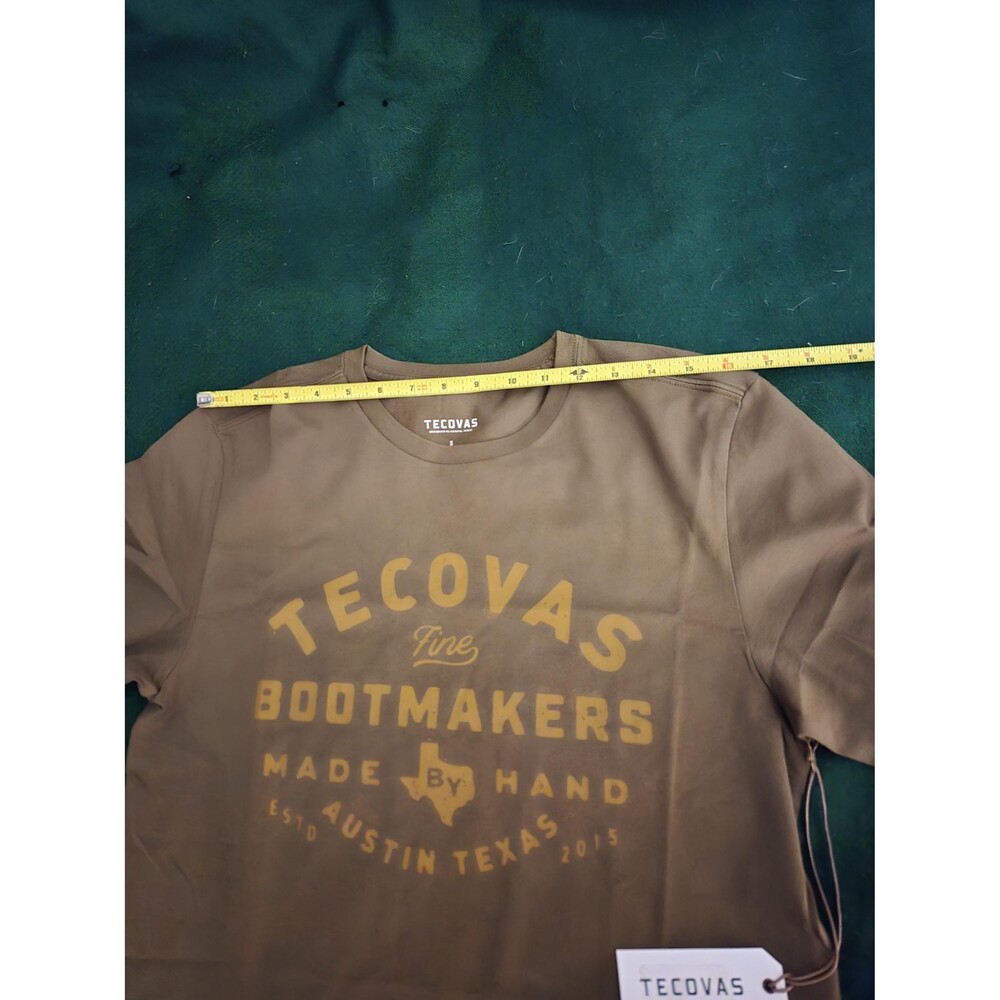 Tecovas Brown Men's Small  T-Shirt (LOC-87) - Picture 4 of 7